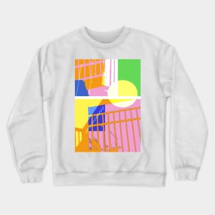 Abstract Crewneck Sweatshirt